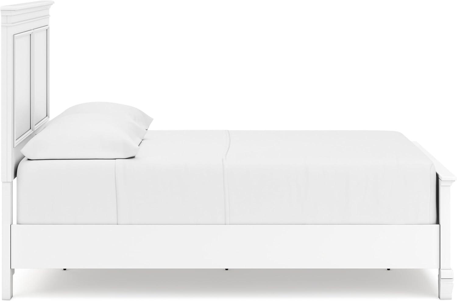 imageSignature Design by Ashley Lanolee Farmhouse Panel Storage Bed Foundation or Box Spring Not Needed King BlackWhite