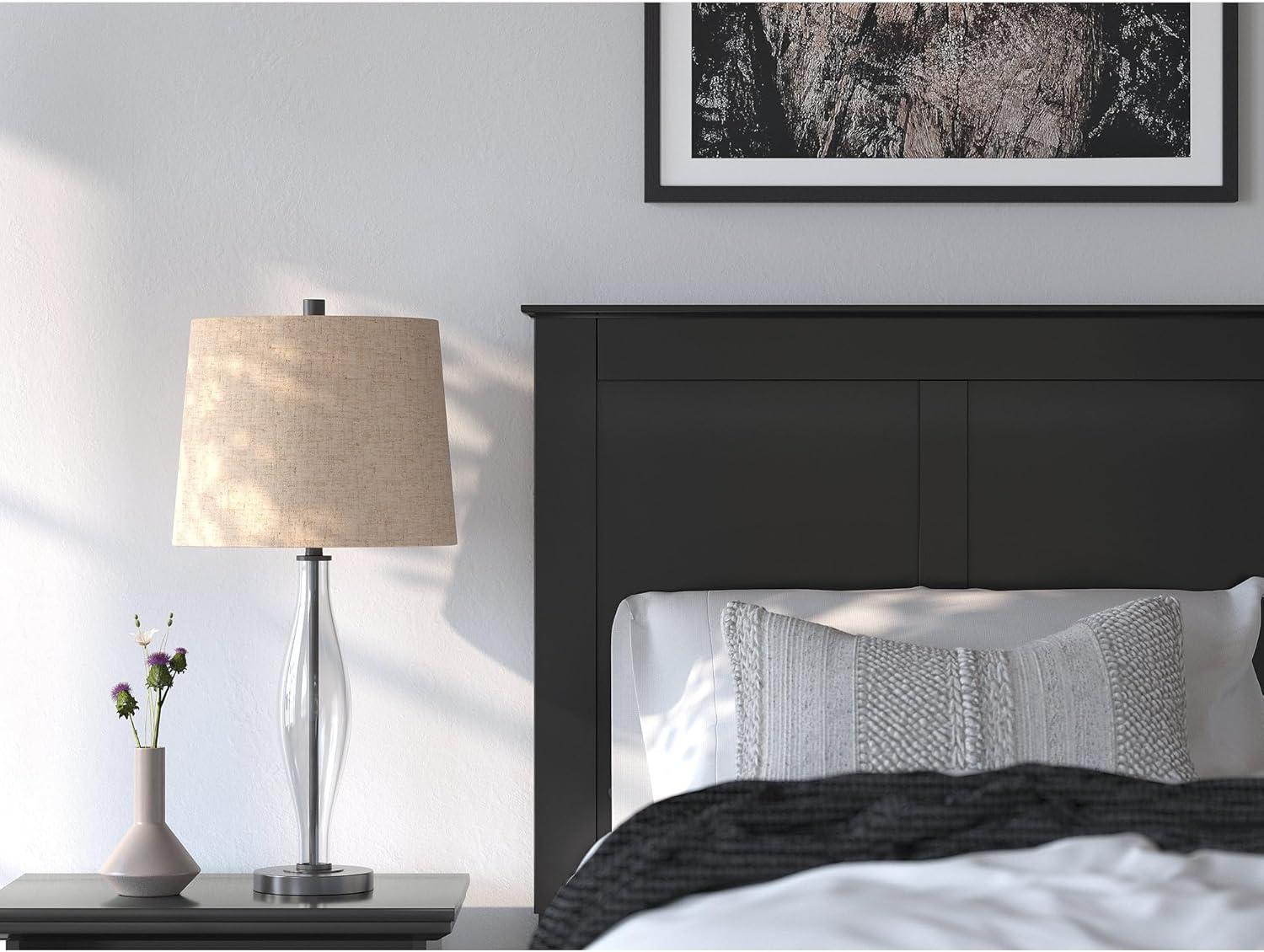 imageSignature Design by Ashley Maribel Transitional Queen Panel Bed Foundation or Box Spring Needed BlackBlack