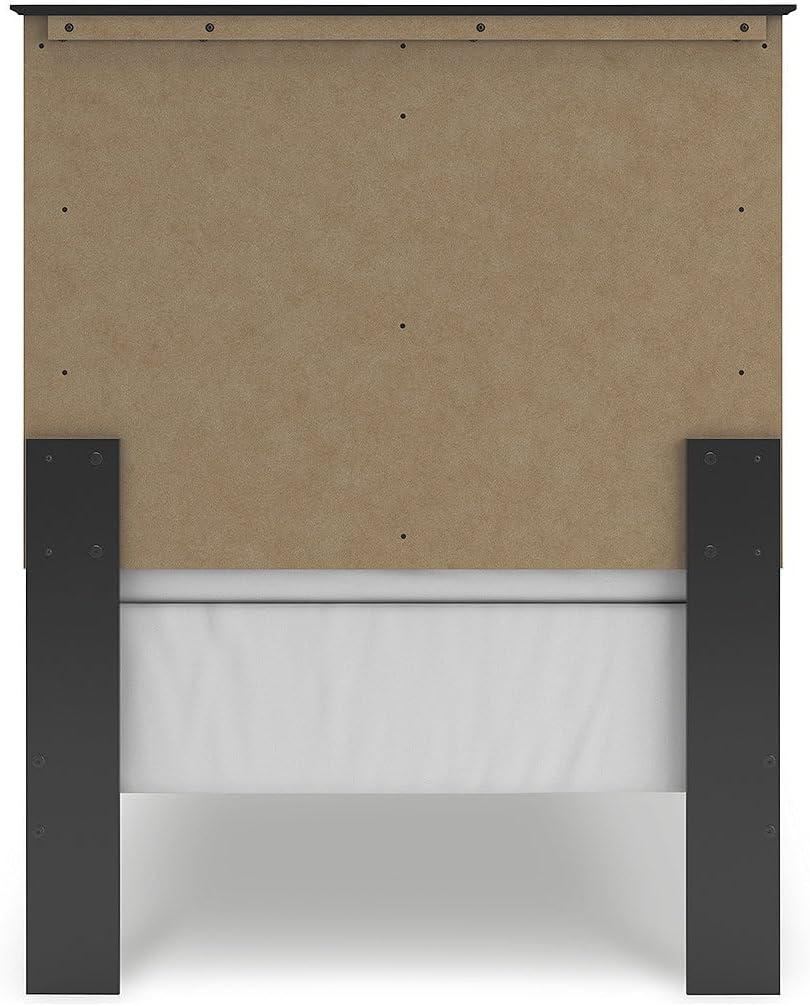 imageSignature Design by Ashley Maribel Transitional Queen Panel Bed Foundation or Box Spring Needed BlackBlack