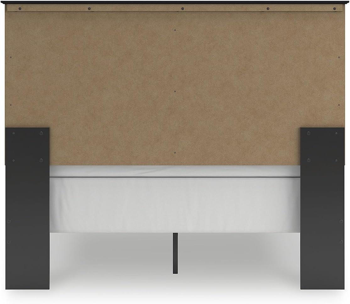 imageSignature Design by Ashley Maribel Transitional Queen Panel Bed Foundation or Box Spring Needed BlackBlack