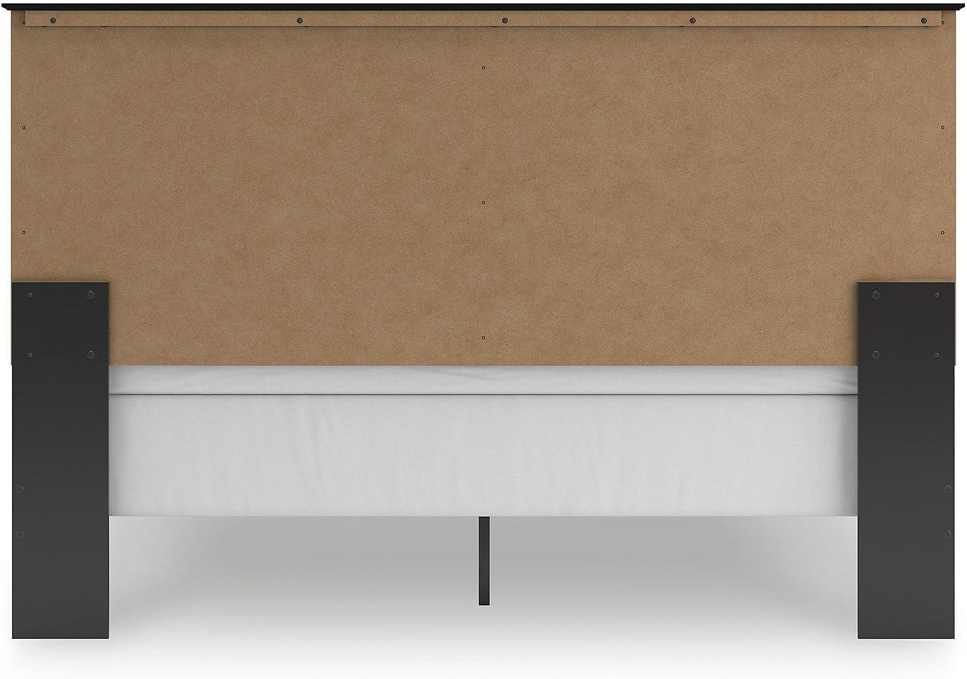 imageSignature Design by Ashley Maribel Transitional Queen Panel Bed Foundation or Box Spring Needed BlackBlack