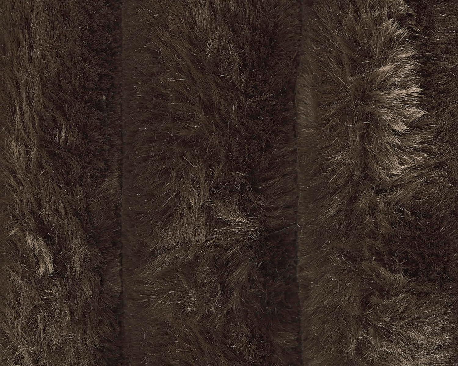 imageSignature Design by Ashley MidnightMadness Contemporary Symmetrical 2Piece Sectional with Reversible Seat Cushion Dark BrownBrown