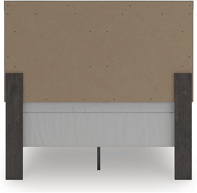 imageSignature Design by Ashley Prendonea Farmhouse Full Panel Bed Foundation or Box Spring Needed GrayFull