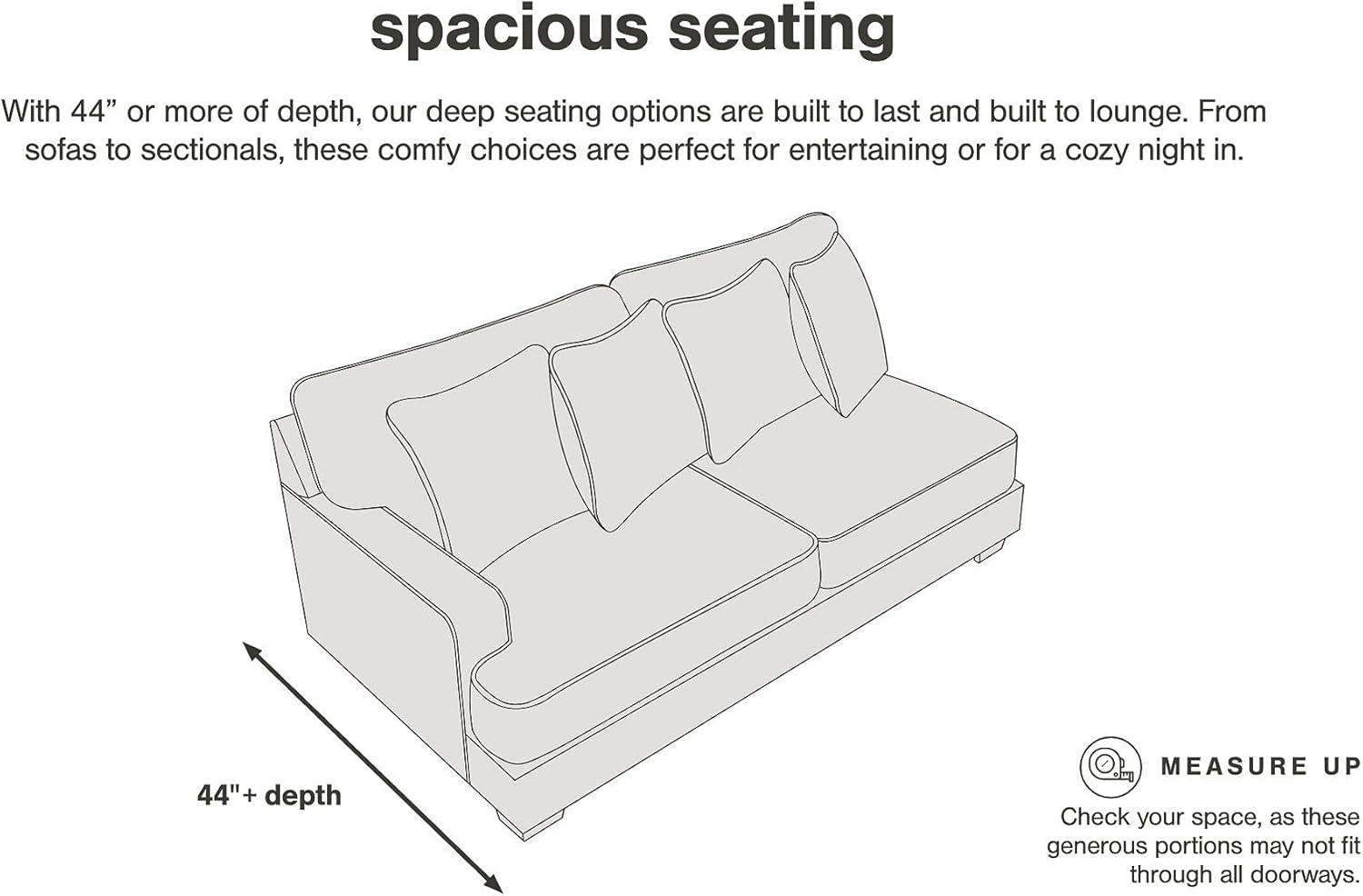 imageSignature Design by Ashley Regent Park Modern LShaped Anti Sag 5Piece Sectional with Reversible Cushions and 11 Accent Pillows Light GrayLight Gray