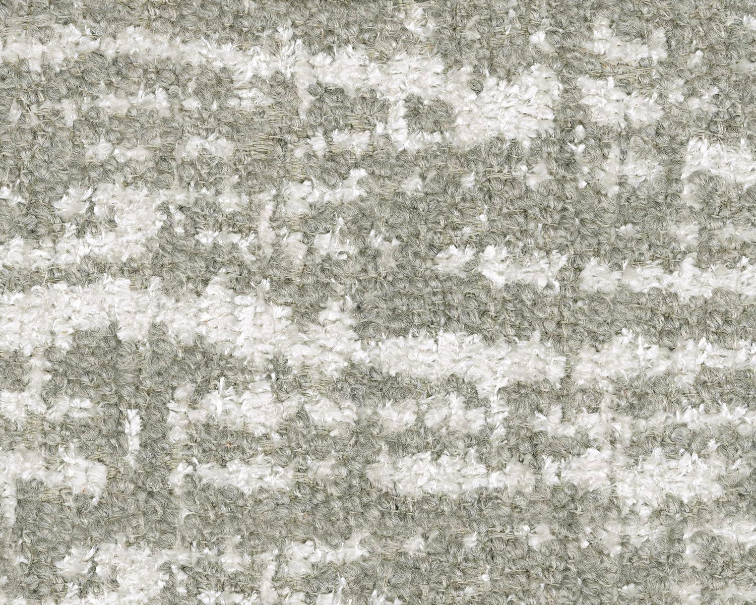 imageSignature Design by Ashley Regent Park Modern LShaped Anti Sag 5Piece Sectional with Reversible Cushions and 11 Accent Pillows Light GrayLight Gray