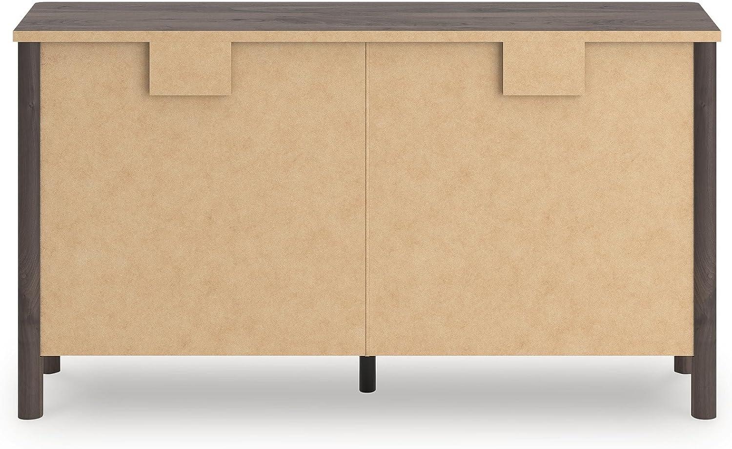 imageSignature Design by Ashley Symarro Casual 6Drawer Dresser with Walnut Finish Dark Brown