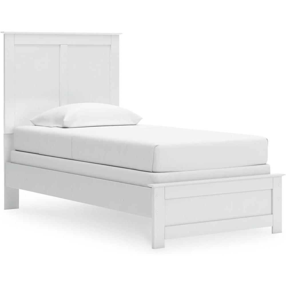 imageSignature Design by Ashley Maribel Transitional Queen Panel Bed Foundation or Box Spring Needed BlackWhite
