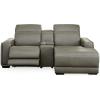 3-Piece Power Reclining Sectional with Chaise