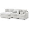 Left Hand 3-Piece Sectional with Chaise