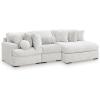 Right Hand 3-Piece Sectional with Chaise