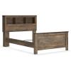 Full Bookcase Panel Bed