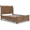 Queen Storage Sleigh Bed