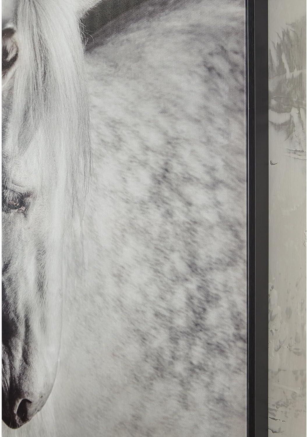 imageSignature Design by Ashley Archerwick Casual Framed Gallery Wrapped Canvas Wall Art 40 x 50 Inches Black amp White