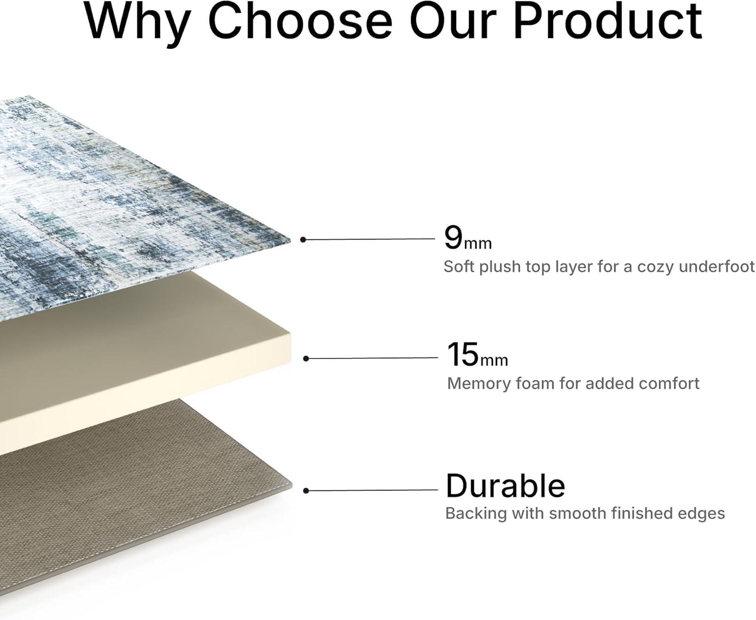 imageSignature Design by Ashley Arlenmont Contemporary Indoor Geometric Rectangular 5 x 7 Area Rug Blue amp White77 x 96 Rectangular