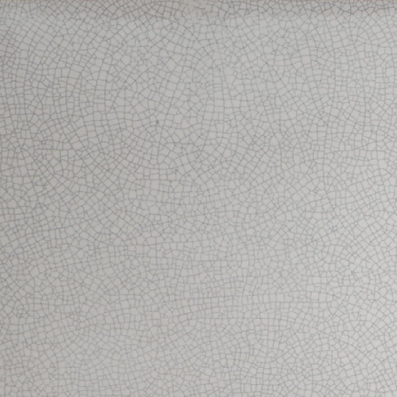 imageSignature Design by Ashley Haddworth Traditional Crackle Glazed Ceramic Jar with Topper White4326 Ounces