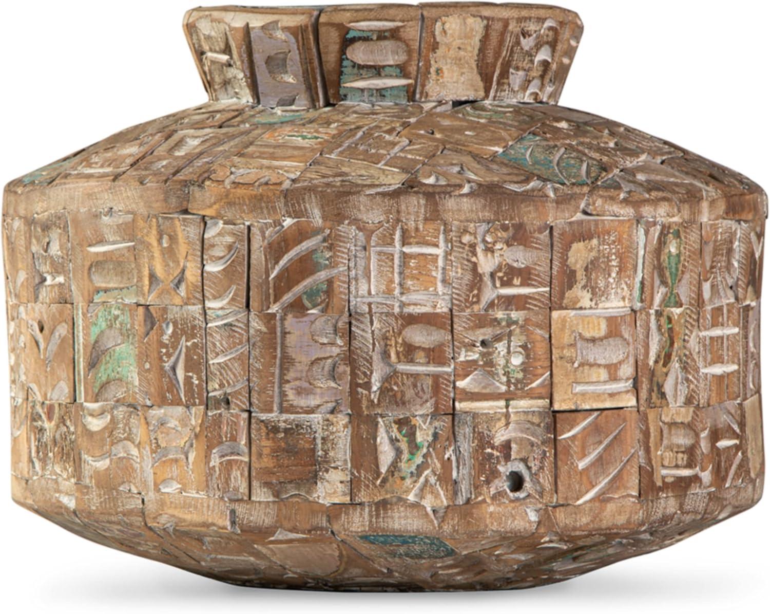 imageSignature Design by Ashley Meltland 10 Geometric Vase BrownBrown