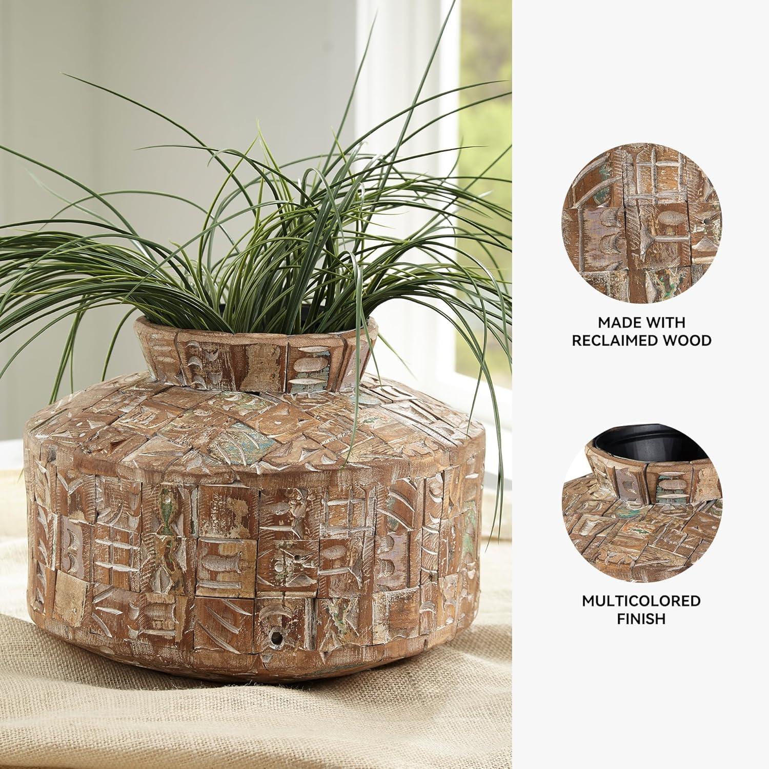 imageSignature Design by Ashley Meltland 10 Geometric Vase BrownBrown