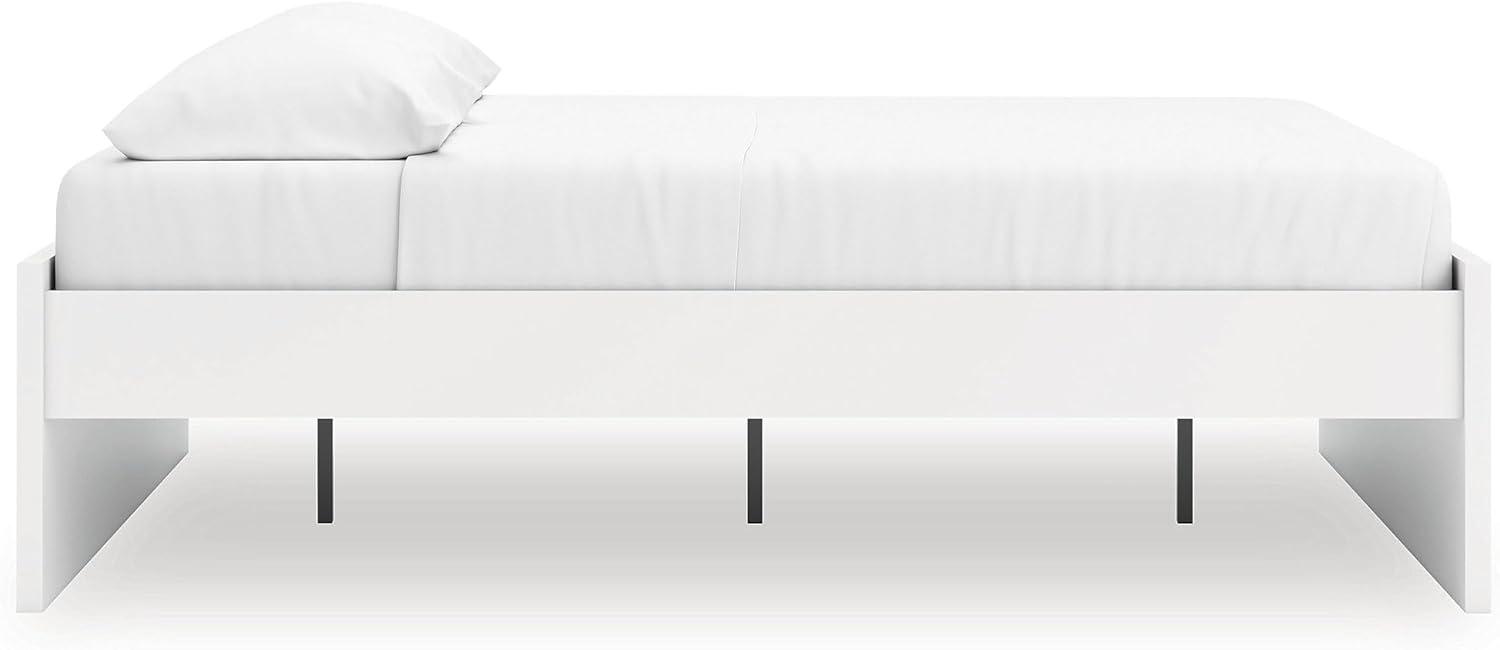 imageSignature Design by Ashley Onita Contemporary King Platform Bed Panels White