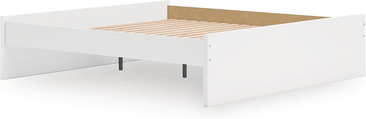 imageSignature Design by Ashley Onita Contemporary King Platform Bed Panels White