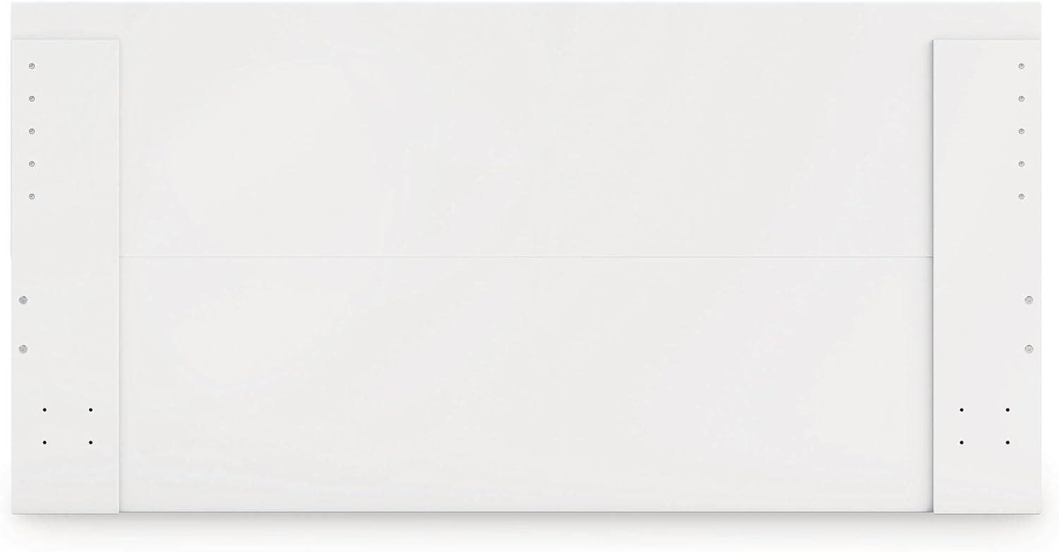 imageSignature Design by Ashley Onita Contemporary King Platform Bed Panels White