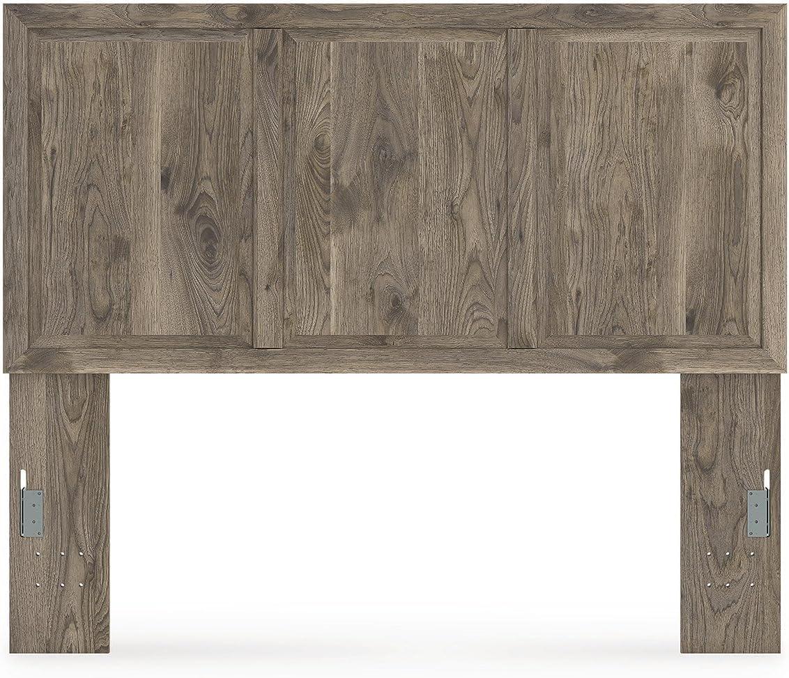 imageSignature Design by Ashley Stanziford Transitional Panel Headboard Queen Light Brown