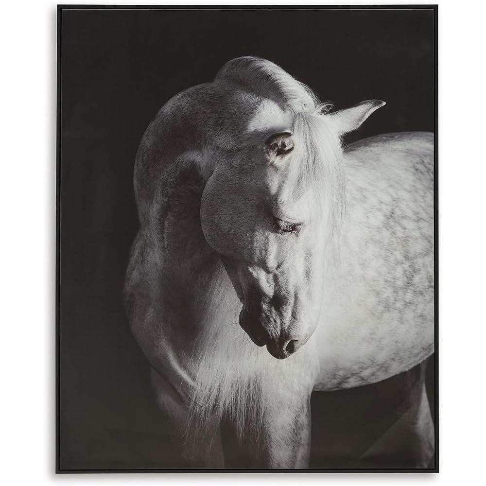 imageSignature Design by Ashley Archerwick Casual Framed Gallery Wrapped Canvas Wall Art 40 x 50 Inches Black amp White