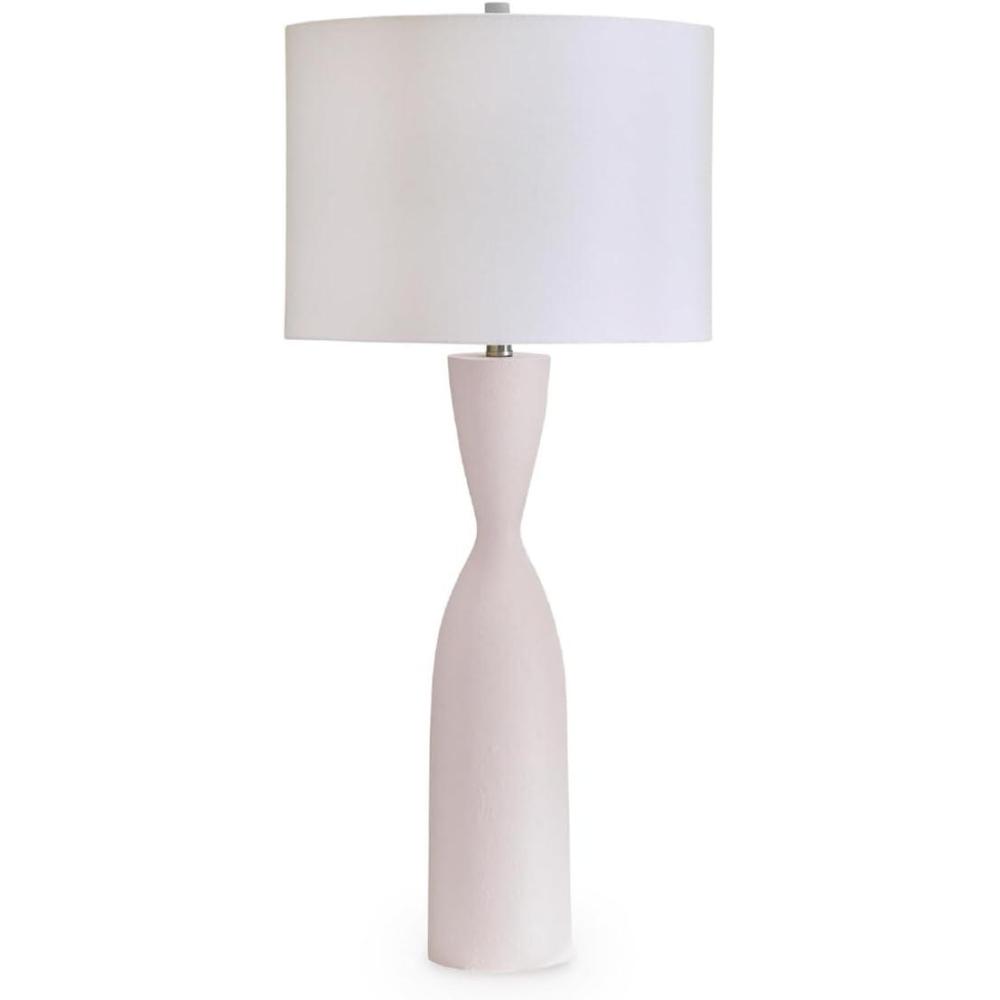 imageSignature Design by Ashley Davinford Scandinavian Table Lamp with 3Way Switch and Drum Shade White