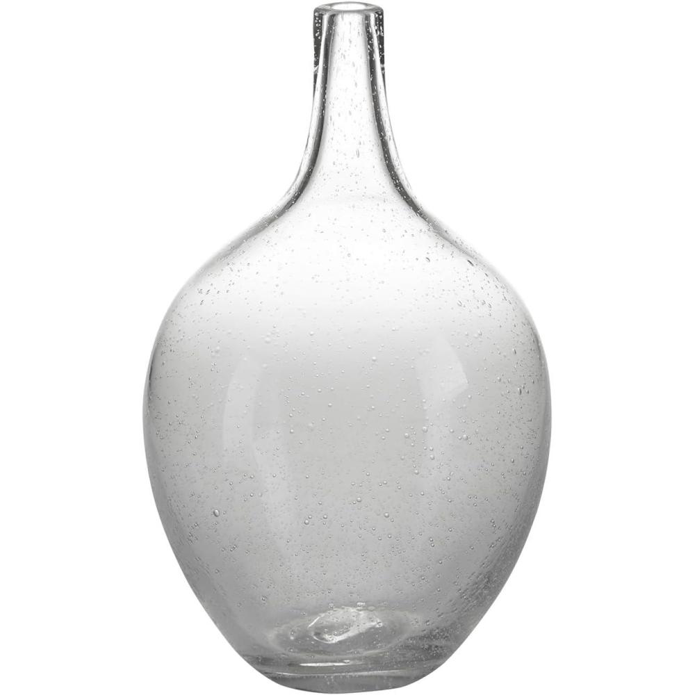 imageSignature Design by Ashley Kurthorne Casual IndoorOutdoor 15 Seeded Glass Tabletop Vase Glass10