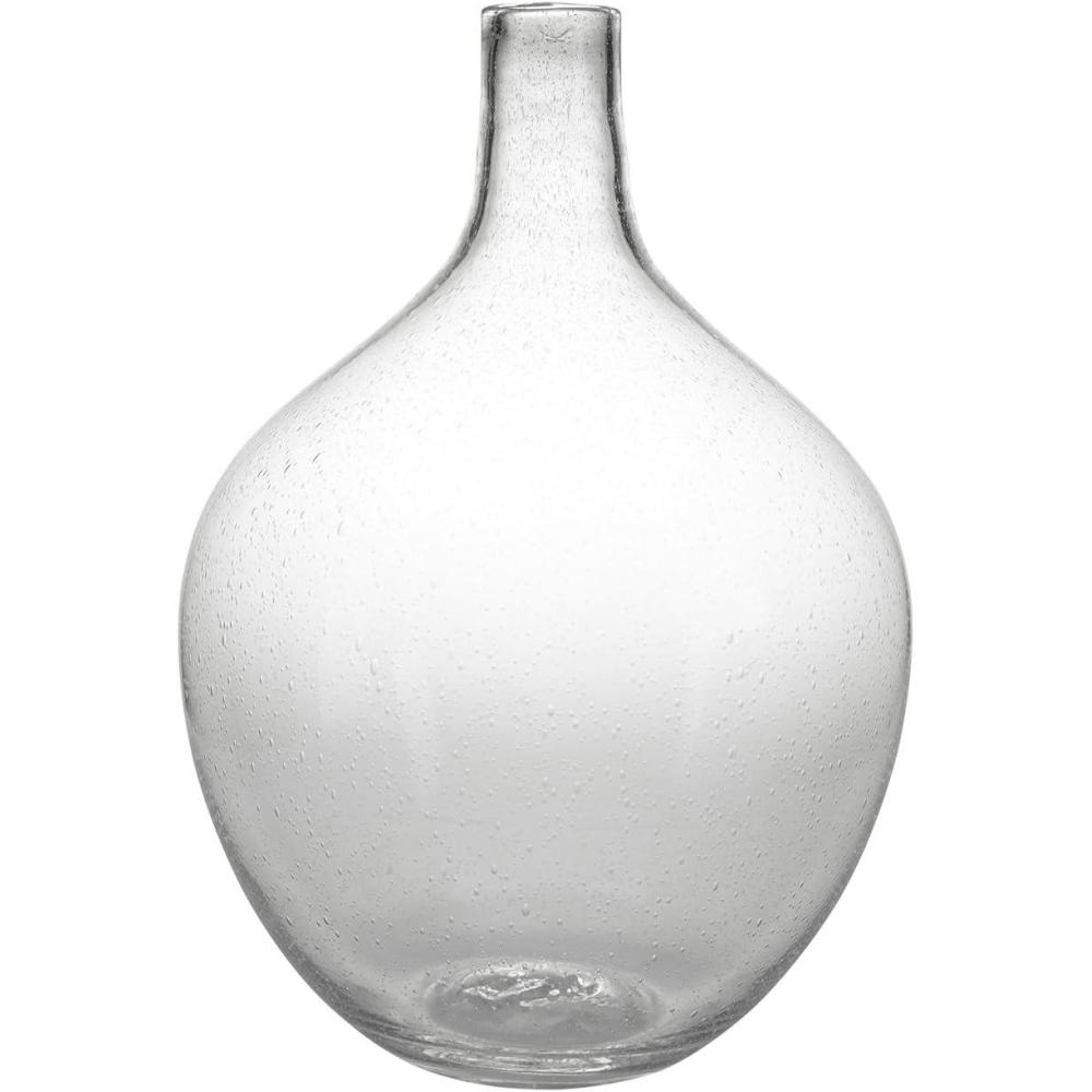 imageSignature Design by Ashley Kurthorne Casual IndoorOutdoor 15 Seeded Glass Tabletop Vase Glass15