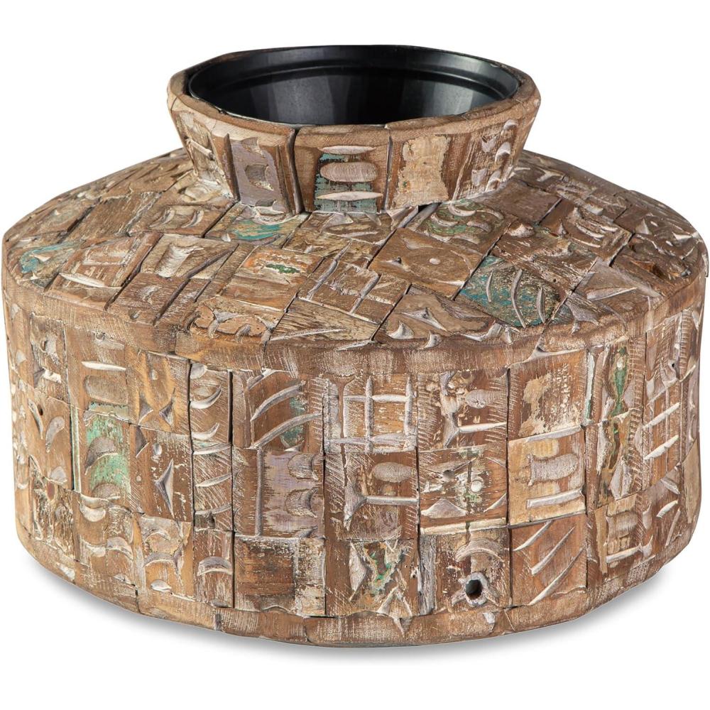 imageSignature Design by Ashley Meltland 10 Geometric Vase BrownBrown