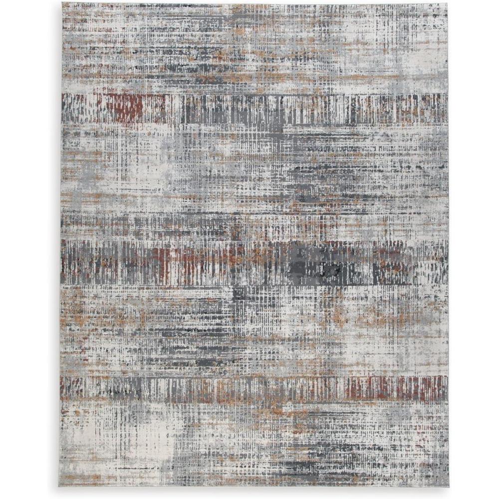 imageSignature Design by Ashley Rhettner Contemporary Abstract Pattern Luxe Machine Woven 5 x 7 ft Medium Rug Medium Pile Multicolor7 x 5 Rectangular