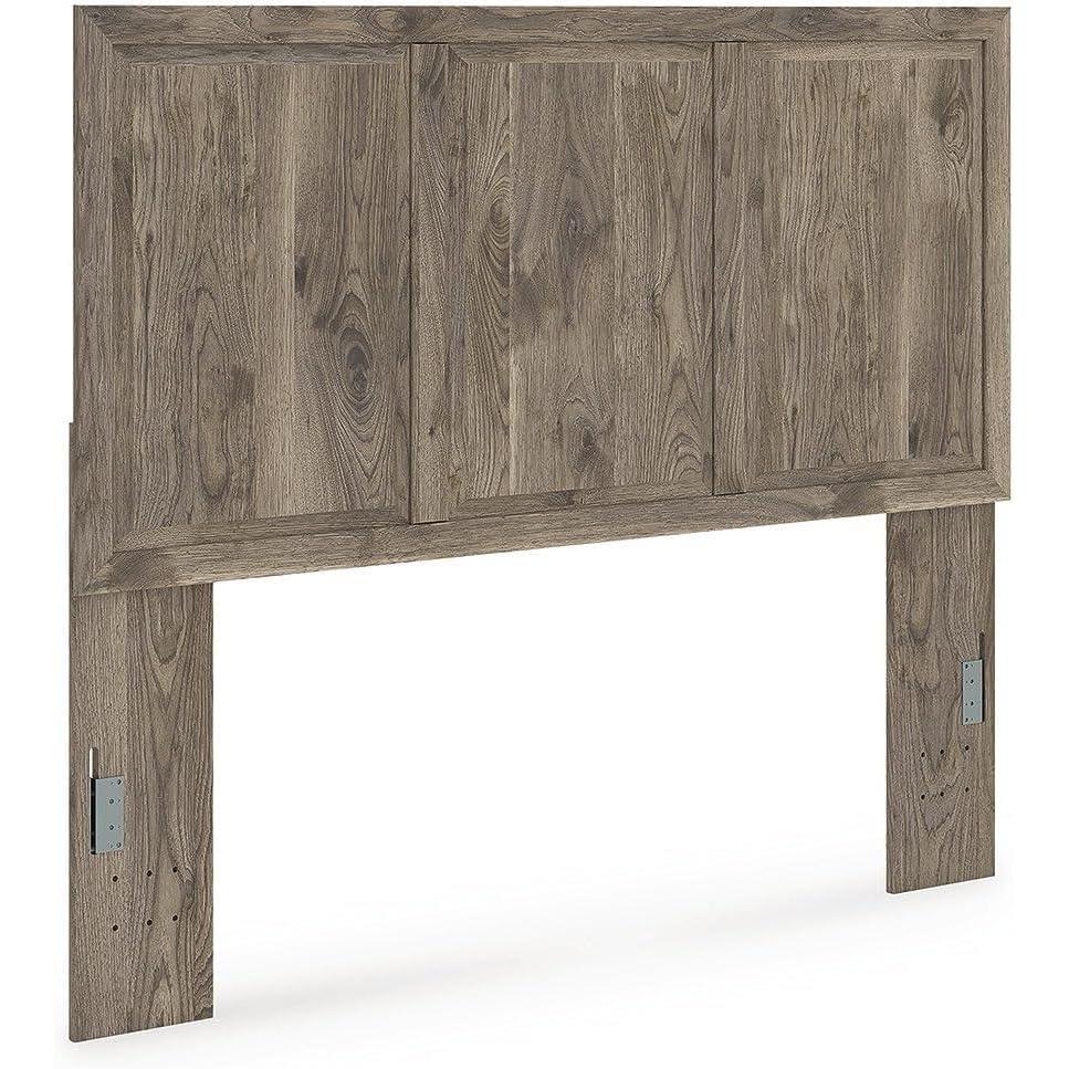 imageSignature Design by Ashley Stanziford Transitional Panel Headboard Queen Light Brown