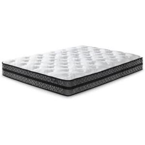 Signature Design by Ashley 12 Inch Pocketed Hybrid Medium Gel Memory Foam Mattress for Pressure Relief, Lumbar Support and Temperature Regulating, California King(California King Mattress)