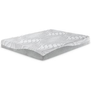 Signature Design by Ashley 8″ Firm Full Mattress with Memory Foam, Support Foam, Knit Cover, Adjustable Base Compatible, 53″ W x 74.5″ D x 8″ H, White(California King Mattress)