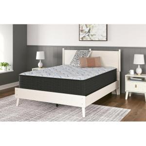 Signature Design by Ashley Elite Springs Plush 14 Inch Memory Foam Hybrid Mattress with Edge Support for Pressure Relief, Twin, Fiberglass Free, Mattress in A Box(Full Mattress)