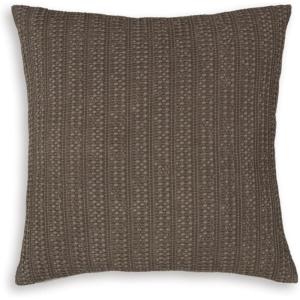 Signature Design by Ashley Landcher Pillow, Square, Dark Brown