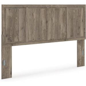 Signature Design by Ashley Stanziford Transitional Panel Headboard, King, Light Brown