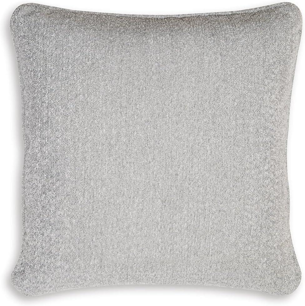 imageSignature Design by Ashley Aidton NextGen Nuvella Casual IndoorOutdoor 22x22 Inches Pillow with Zipper Closure Light Gray