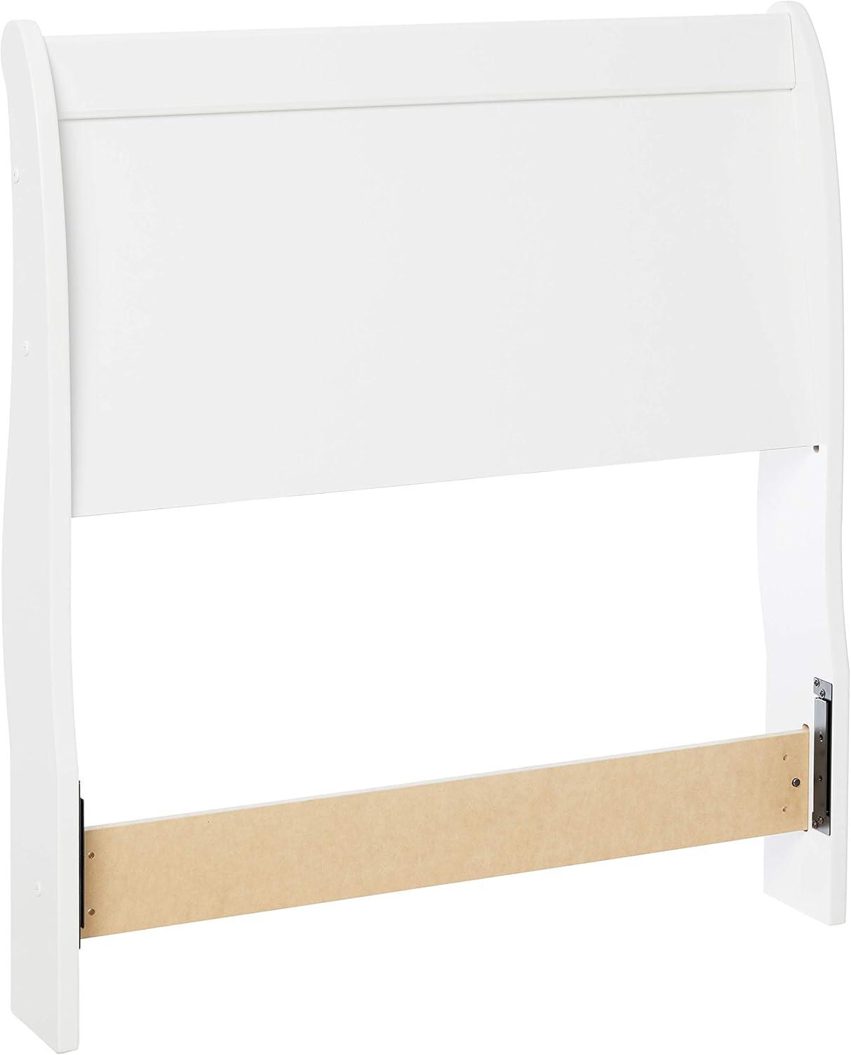 imageSignature Design by Ashley Huey Vineyard Vintage Twin Sleigh Bed with Metal Slats Foundation or Box Spring Needed BlackWhite