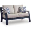 Outdoor Loveseat with Cushion