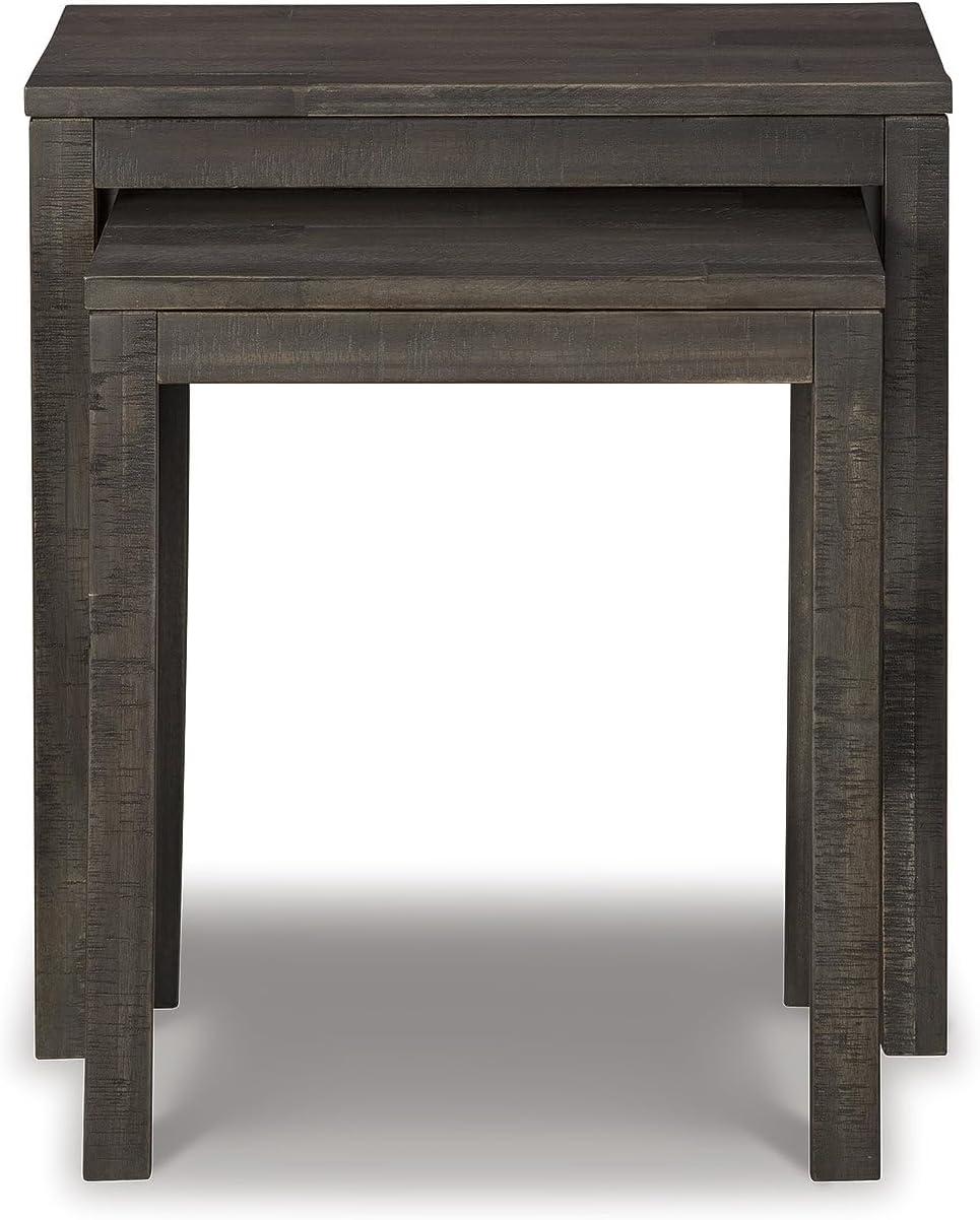 imageSignature Design by Ashley Briarsboro Urban Industrial Nesting Accent Table Set 2 Count Black amp GrayEmerdale